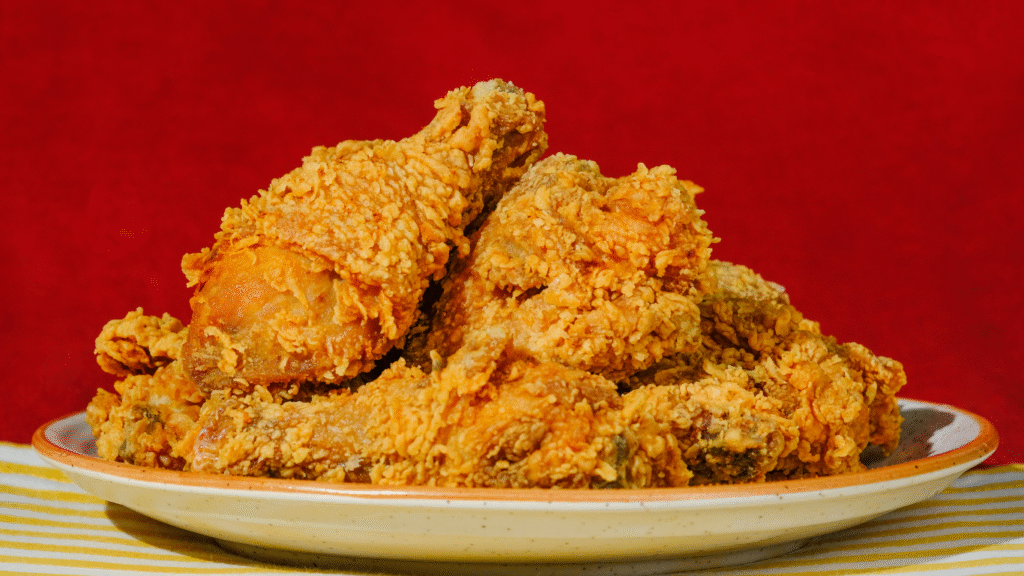 fried food blending